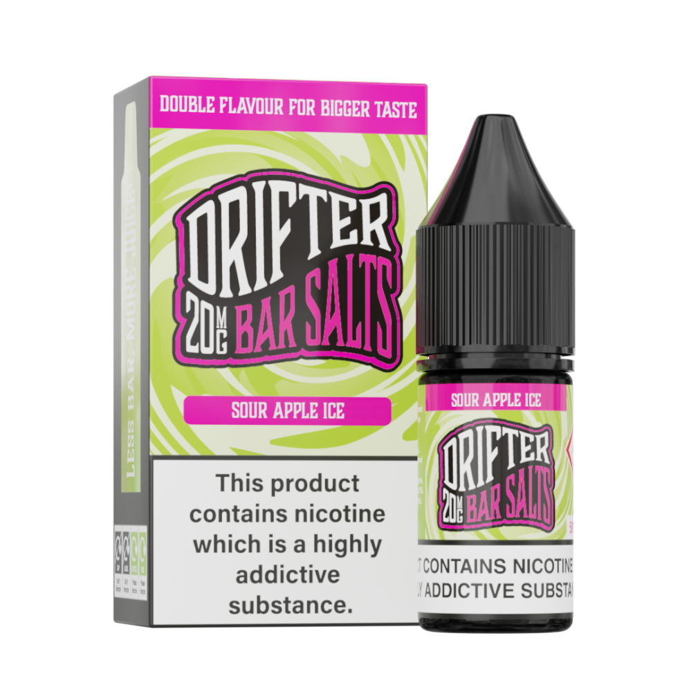 Drifter Sour Apple Ice Salts 20mg 10ml